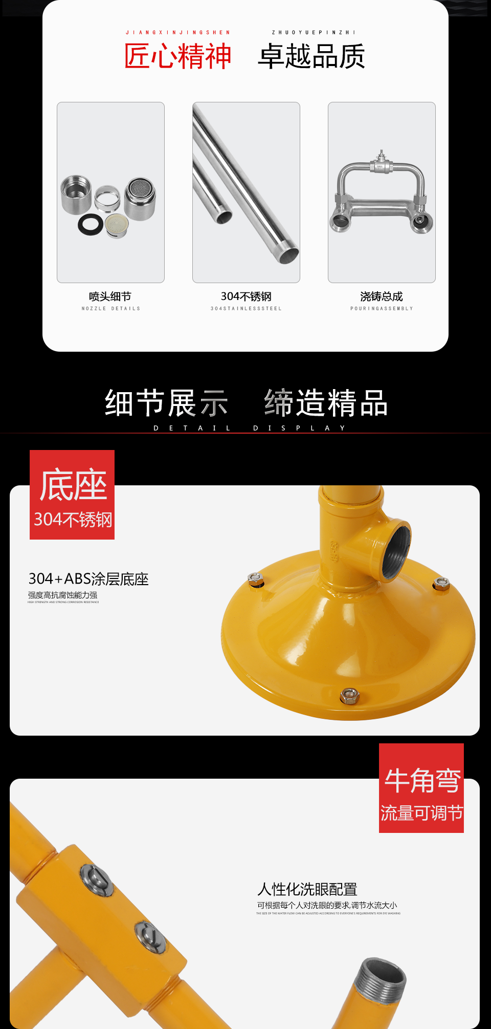 YK1005A復合洗眼器(ABS) YK1005A復合洗眼器(ABS)